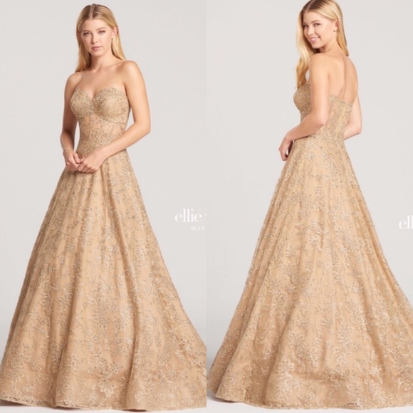 Mon Cheri Dresses & Skirts - Mon Cheri Ellie Wilde corset prom dress